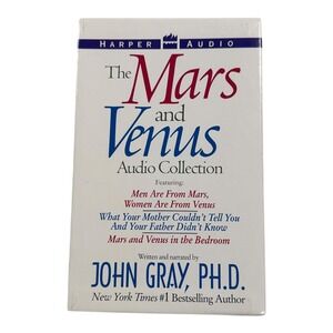 The Mars and Venus Audio Collection John Gray Ph.D. 3 Cassette Set‎